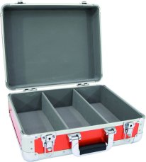 CD Case Alu Digital Booking červený