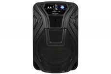 QTX BUSKER-15, mobilní 15" zvukový systém USB/SD/FM/BT/2x VHF, 100W