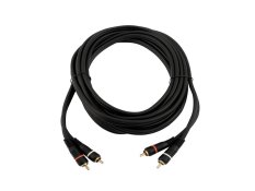 Omnitronic Kabel CC-100, propojovací kabel 2x 2 RCA zástrčka HighEnd, 10m