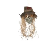 Halloweenská lebka strašáka, 70 cm Halloweenská lebka strašáka, 70 cm