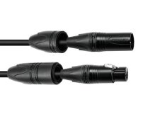 PSSO DMX cable IP 3pin 1,5m černý