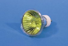 Omnilux lampa 230V/50W GU-10 25, žlutá