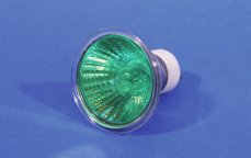 Omnilux 230V/50W GU-10 25, zelená