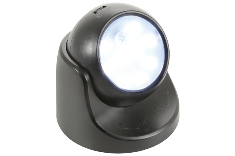 Lyyt  MOTION-SB, bezdrátové LED světlo s pohybovým senzorem, černé