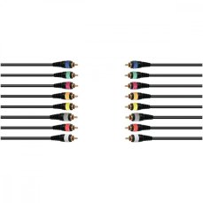 Snake kabel 8x RCA - 8x RCA, 15 m