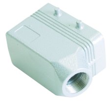 Kryt 10 pólový úhlový na kabel