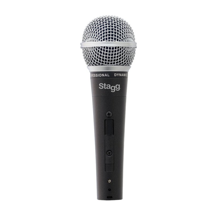 Stagg SDM50, dynamický mikrofon, kovové tělo