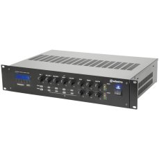 Adastra RM1202, 100V 2-zónový mixážní zesilovač, 2x120W, BT/MP3/FM