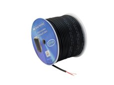 Omnitronic reproduktorový kabel, 2x2,5 mm, černý, 100 m cívka