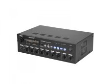 Omnitronic CPZ-120P PA, 100V 4-zónový mixážní zesilovač, 120W, BT/MP3/FM