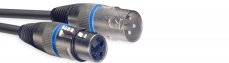 Stagg SMC6 BL, mikrofonní kabel XLR/XLR, 6m, modré kroužky Stagg SMC6 BL, mikrofonní kabel XLR/XLR, 6m, modré kroužky