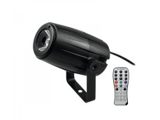 Eurolite LED PST-5 Spot reflektor, 1x5W QCL, IR, černý