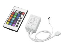 Eurolite kontrolér pro LED pásky RGB, IR, 24V