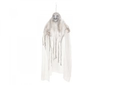 Halloween čarodějnice bílá, 170cm Halloween čarodějnice bílá, 170cm
