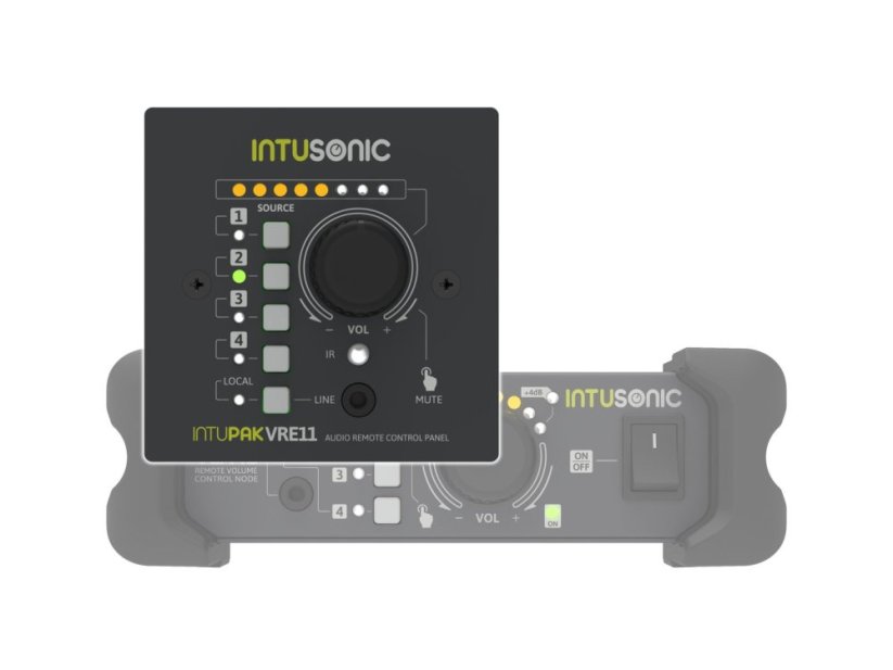 INTUSONIC INTUPAK VRE11, ovládací panel