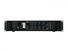 Omnitronic MPZ-180.6P, 100V 6-zónový mixážní zesilovač, 180W, MP3