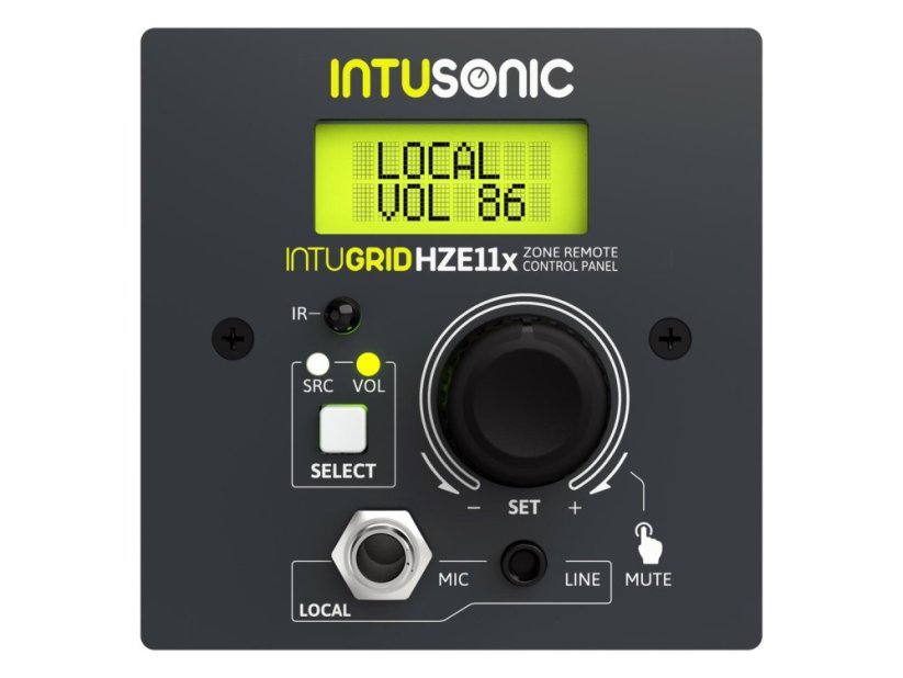 INTUSONIC HZE11 Zónový dálkový ovládací panel
