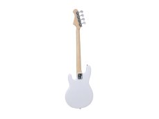 Dimavery MM-501, elektrická baskytara, bílá
