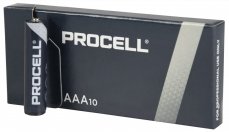 Duracell Procell AAA baterie, 1.5V alkalické, 10ks v balení