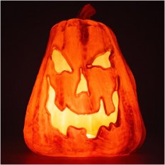 Halloween dýně se světlem