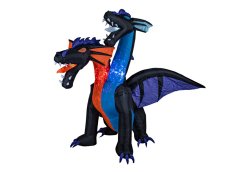 Halloween nafukovací drak, 208 cm Halloween nafukovací drak, 208 cm