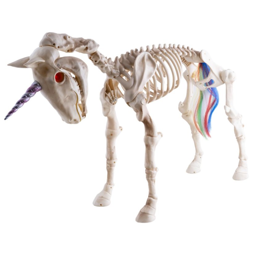 Halloween kostra jednorožce, 60 cm