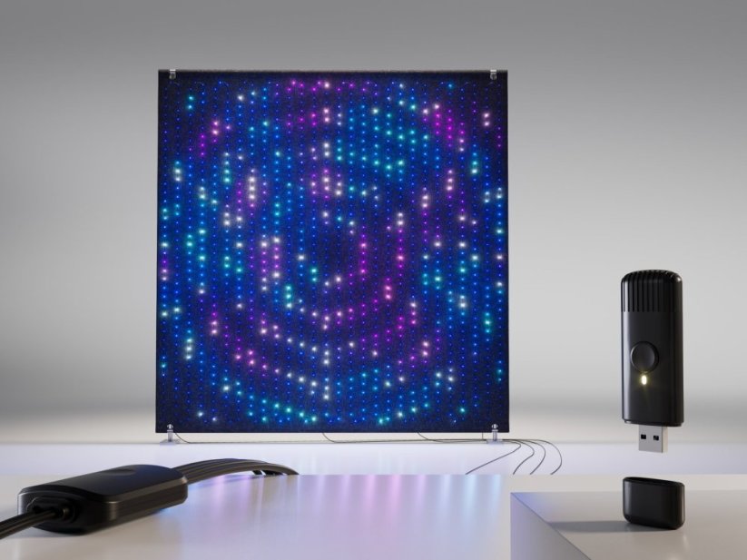 TWINKLY Lightwall, mobilní LED závěs 2,6x2,7m