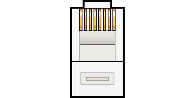 AV:link modulární konektor RJ45 8P8C samec