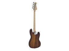 Dimavery JB-302, elektrická baskytara levoruká, sunburst