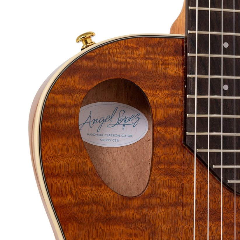 Angel Lopez SHERRY CE N, elektroakustická klasická kytara