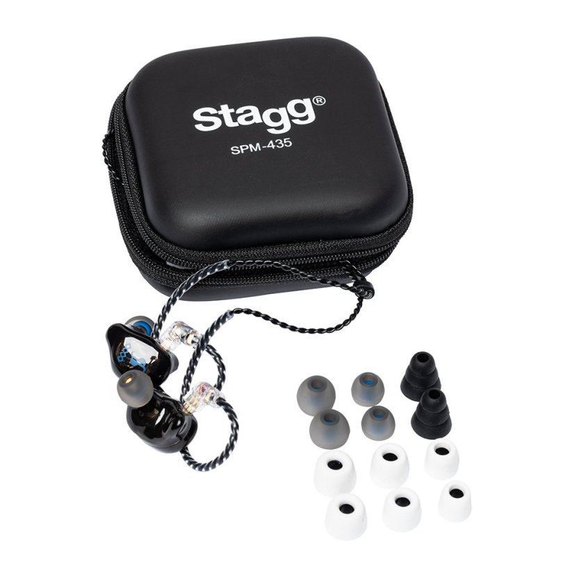 Stagg SPM-235 BK, in-ear sluchátka, černá