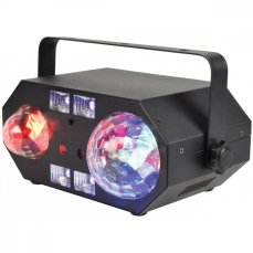 QTX Tetra Světelný efekt 4v1 s DMX ovládáním QTX Tetra Světelný efekt 4v1 s DMX ovládáním