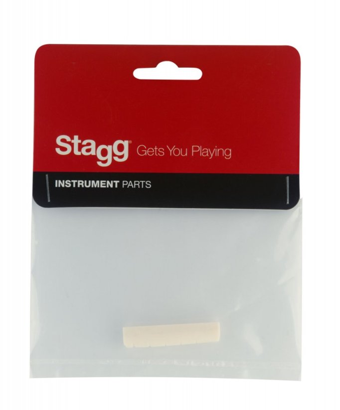 Stagg SP-NTWS-BONE, nultý pražec pro akustickou kytaru