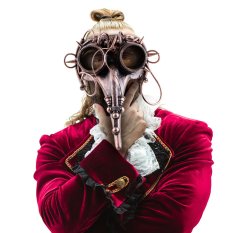 Steampunk maska morového doktora