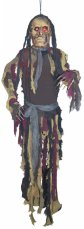Halloween kostra zombie se svítícíma očima, 160 cm Halloween kostra zombie se svítícíma očima, 160 cm