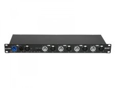 EUROLITE DMX a Power Splitter 4x4, 5-pinové XLR