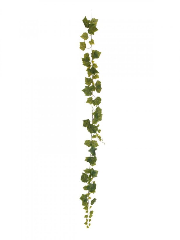 Girlanda z lístků vinné révy, Premium, 180 cm