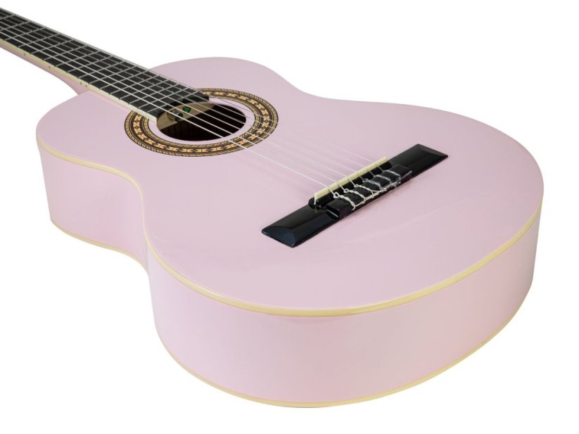 Dimavery AC-303 klasická kytara 3/4, růžová