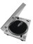 Omnitronic BD-1350, gramofon s řemínkovým pohonem, stříbrný
