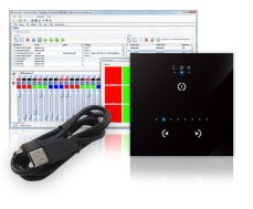 Beamz STICK-GU2 nástěnný DMX ovladač/přehrávač Beamz STICK-GU2 nástěnný DMX ovladač/přehrávač