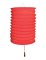 Lampion papírový 28 cm, červený