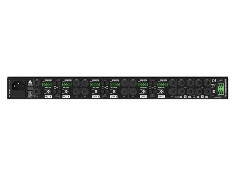 INTUSONIC INTUWORX DLA26, zónový distributor 2-v-6