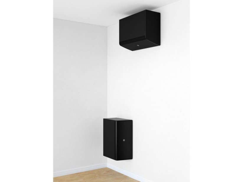 INTUSONIC INTUCAB 8SM300T, 2x8" Subwoofer černý