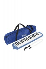 Stagg MELOSTA37 BL, klávesová harmonika, modrá Stagg MELOSTA37 BL, klávesová harmonika, modrá