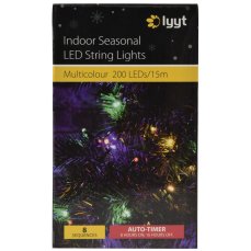 Lyyt 200TS-MC, světelný řetěz, 200x LED multicolor, IP44 Lyyt 200TS-MC, světelný řetěz, 200x LED multicolor, IP44