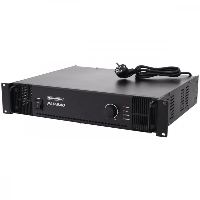 Omnitronic PAP-240, 100V zesilovač, 240W