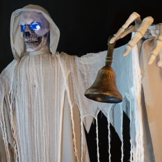 Halloween kostra se zvonkem, 182 cm
