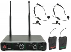 Chord NU2-N, 2-kanálový mikrofonní systém 863.42/864.3 MHz