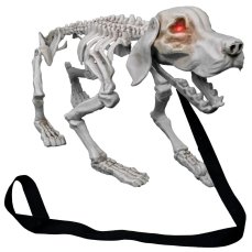 Halloween štěkající kostra psa, 32 cm Halloween štěkající kostra psa, 32 cm