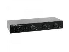 Omnitronic 2/4-zónový PA ovladač hlasitosti 100W stereo, černý - rozbaleno (80711350)